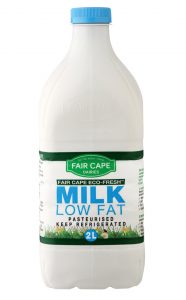 EcoFresh low fat milk by Fair Cape Dairies