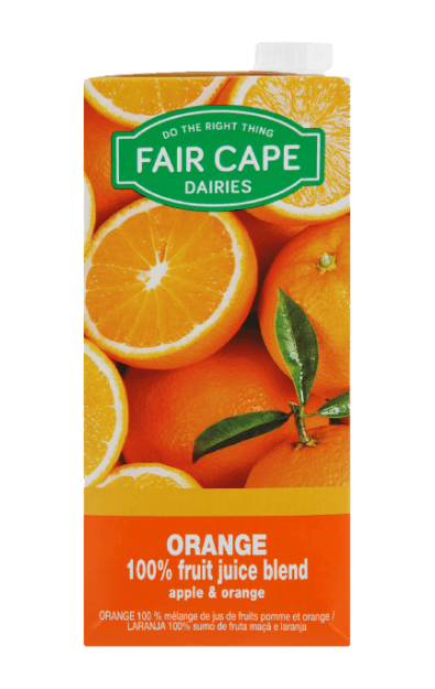 Orange fruit juice blend